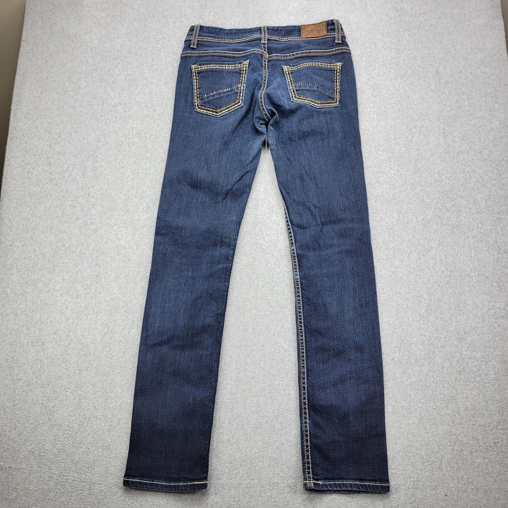 BKE Jeans Women's Size 26R Payton Skinny Fit Low Rise 26x31.5 Dark Wash Comfort‎ - Picture 5 of 9